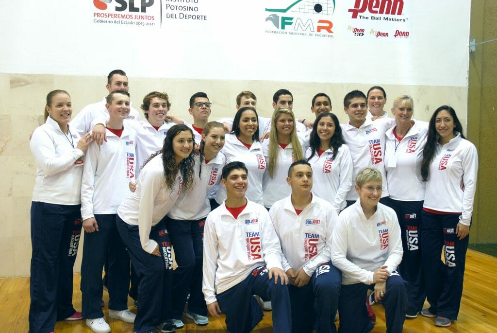 USA junior racquetball team 