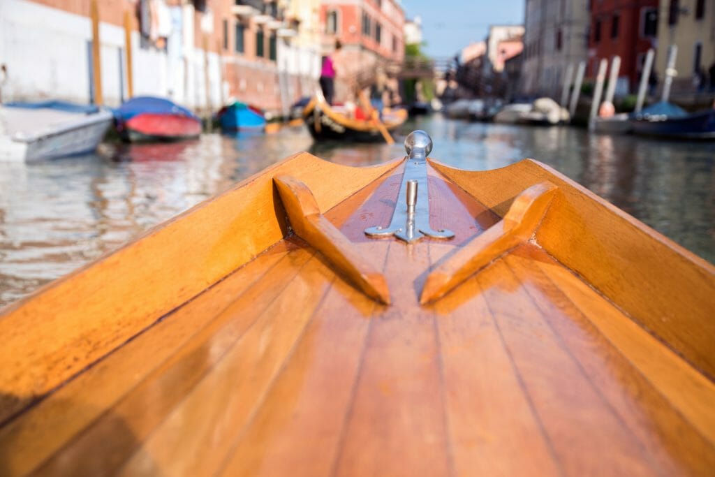 boat tour in Venice