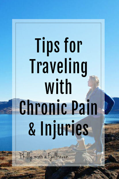tips for traveling with injuries