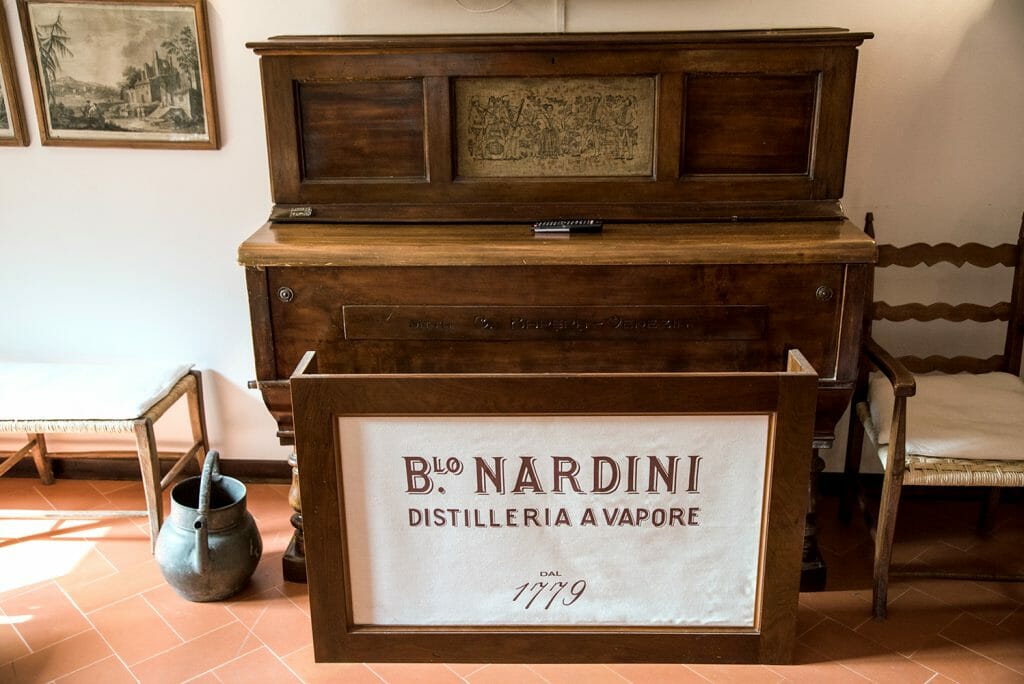 Nardini grappa distillery
