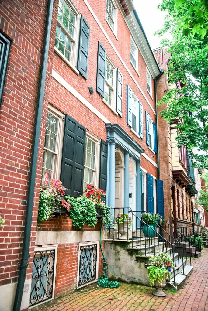 Old City Philadelphia homes