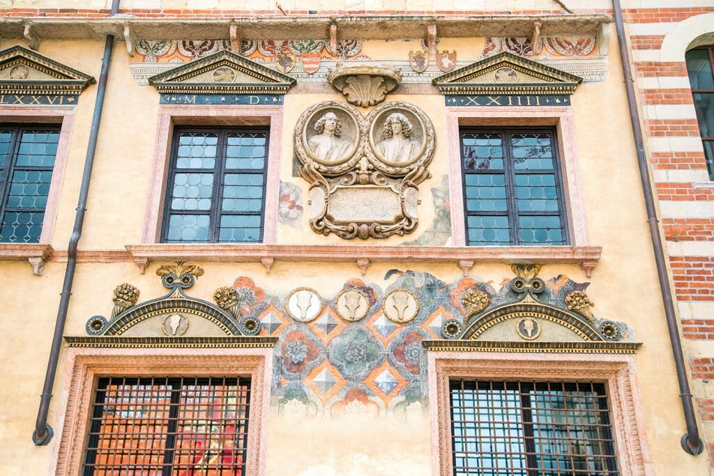 Verona, Italy frescoes 