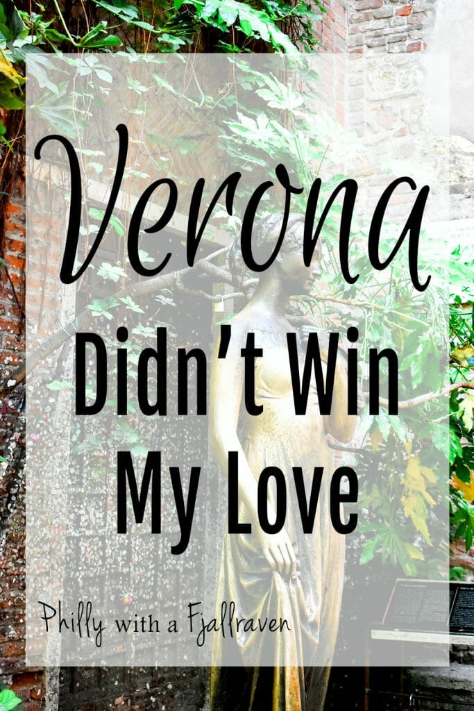 Verona Didn't Win My Love