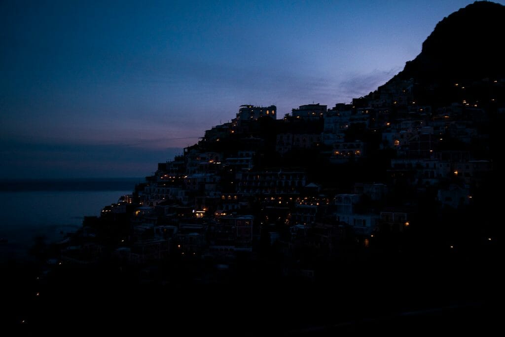 Amalfi Coast sunset