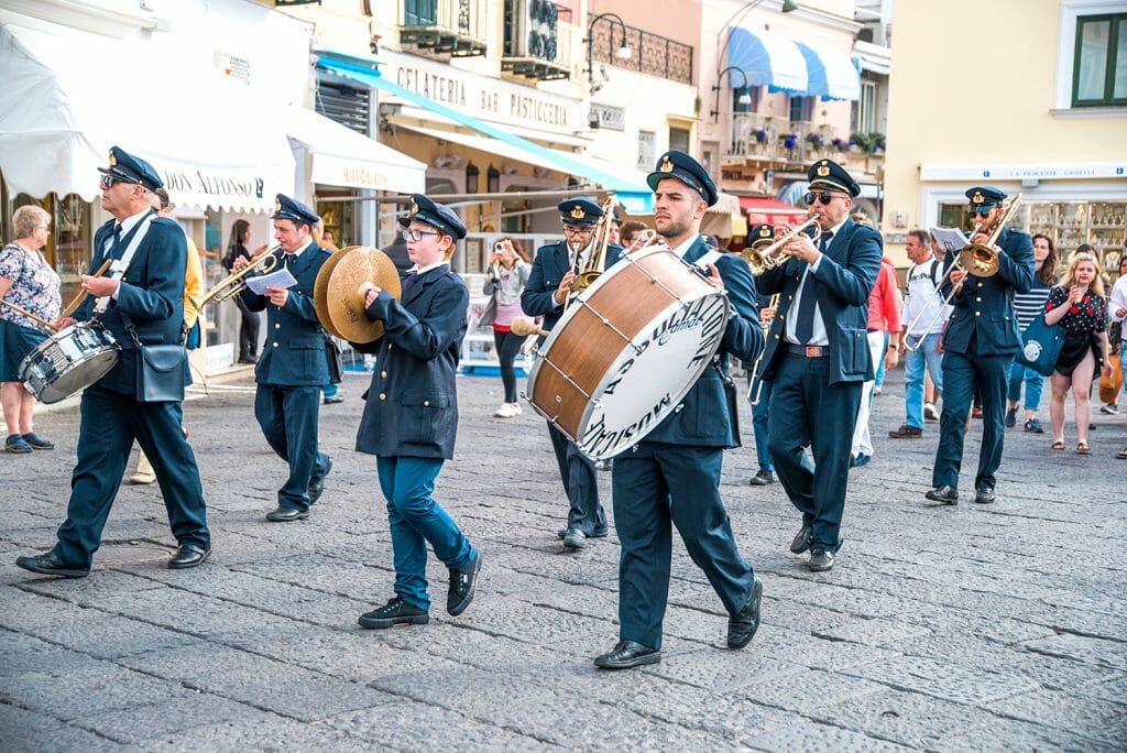 Capri marching band