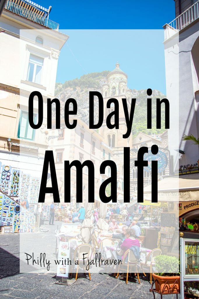 One Day in Amalfi, Italy