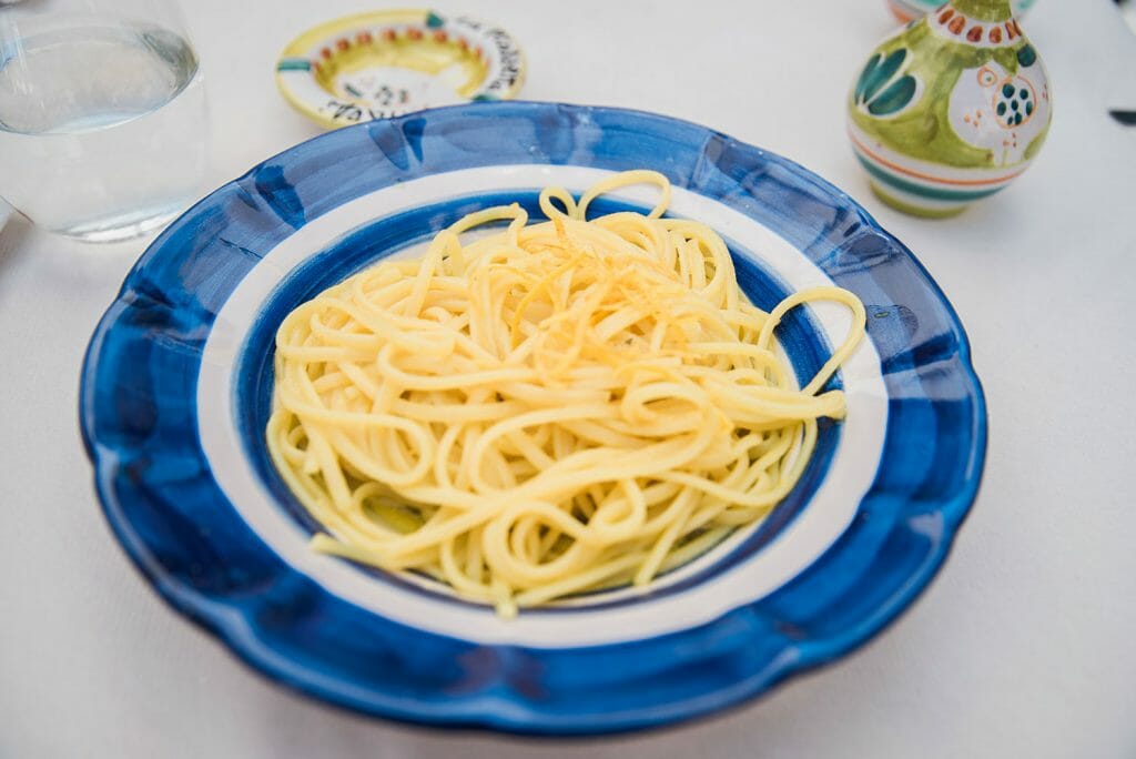 Lemon spaghetti