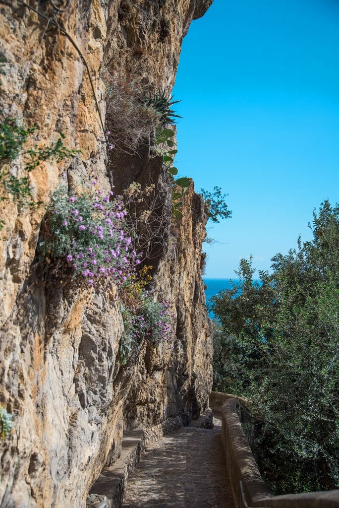 Amalfi Coast cliffs