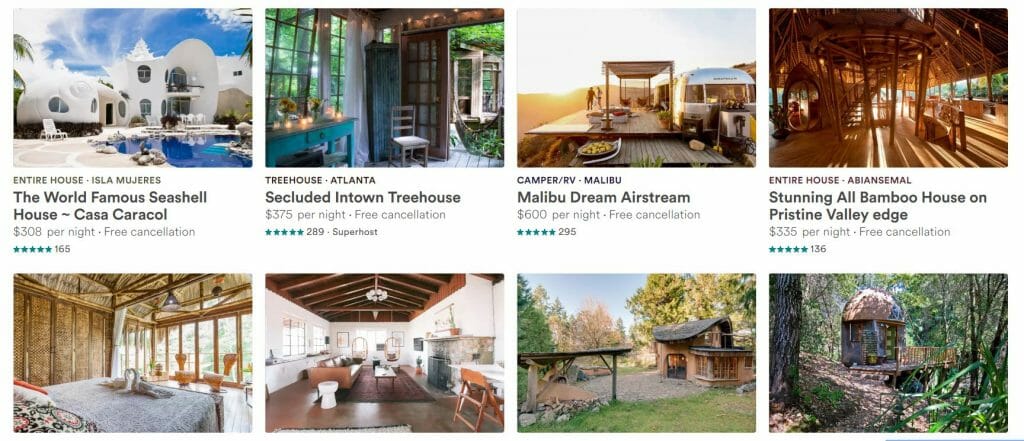 Top Airbnbs