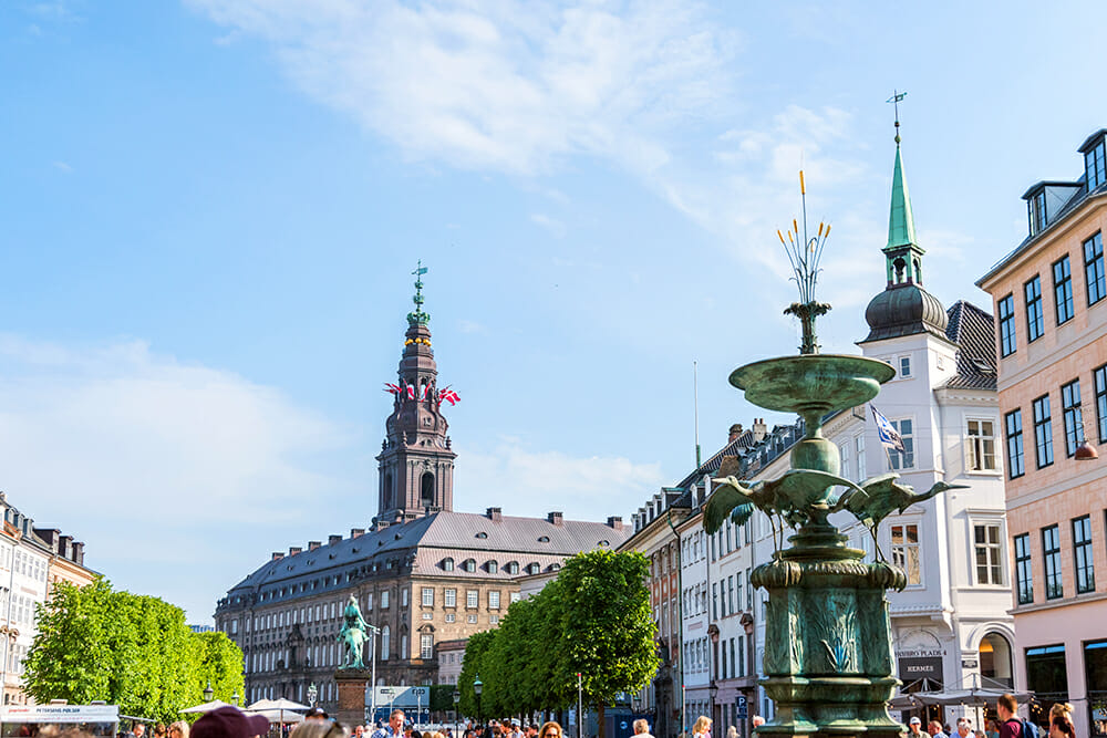 View of Christiansborg
