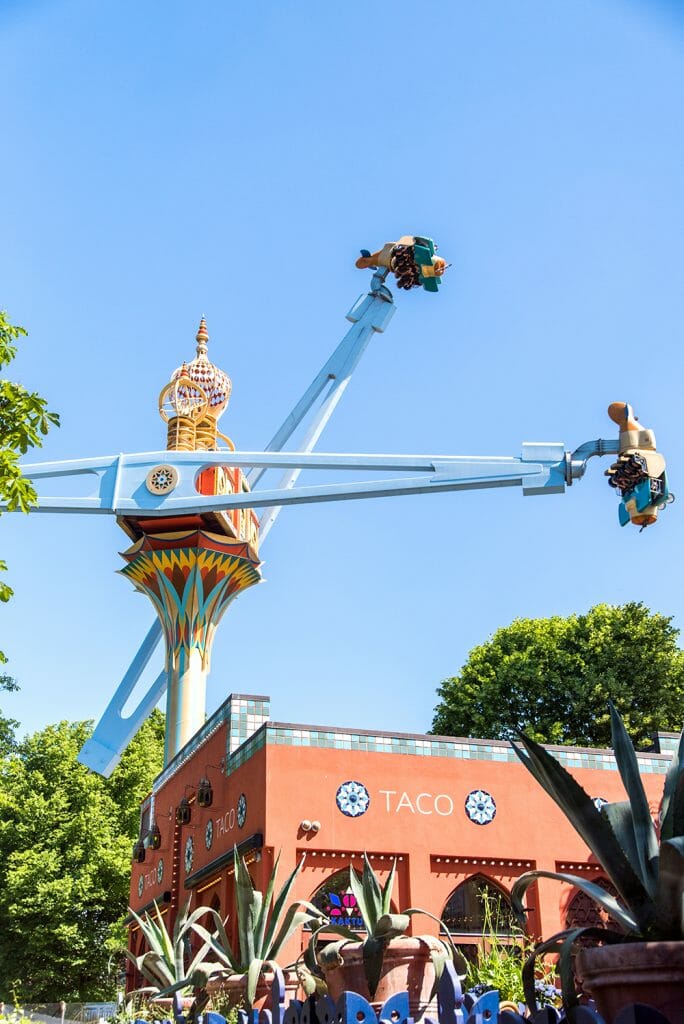 Tivoli amusement park rides