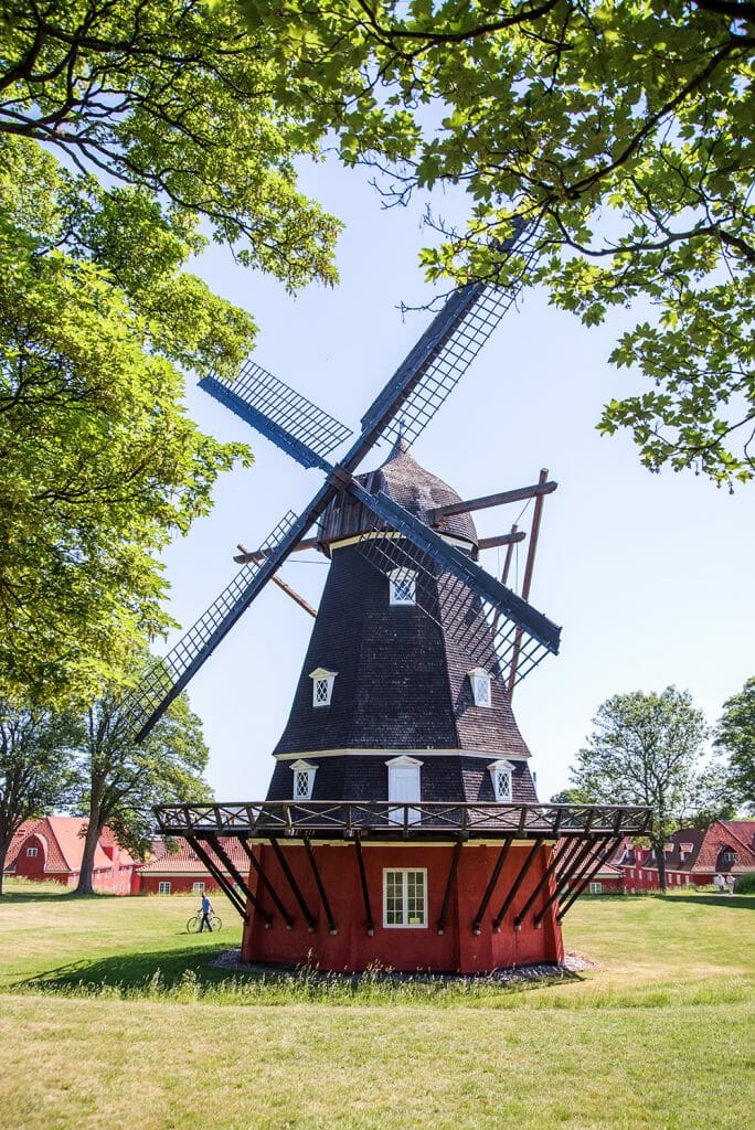 Windmill in Kastellet in Copenhagen