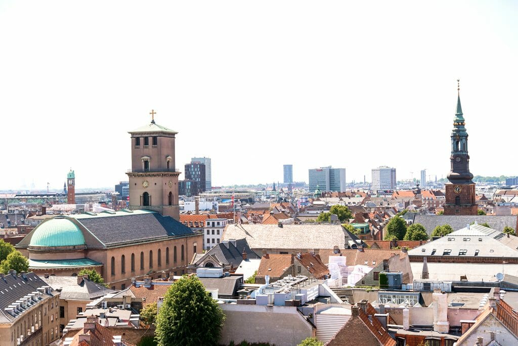 View from the top of the Round Tower