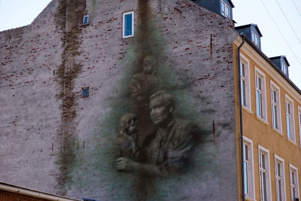 Downtown Helsingor Hamlet mural