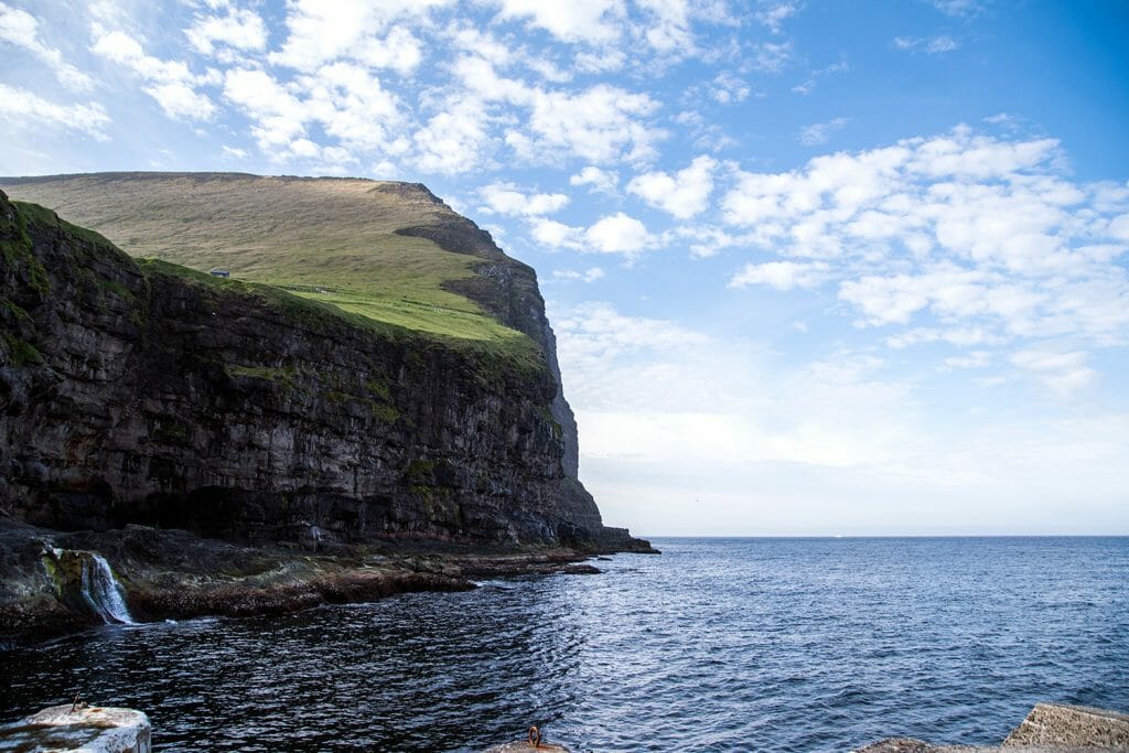 Faroe Islands cliffs