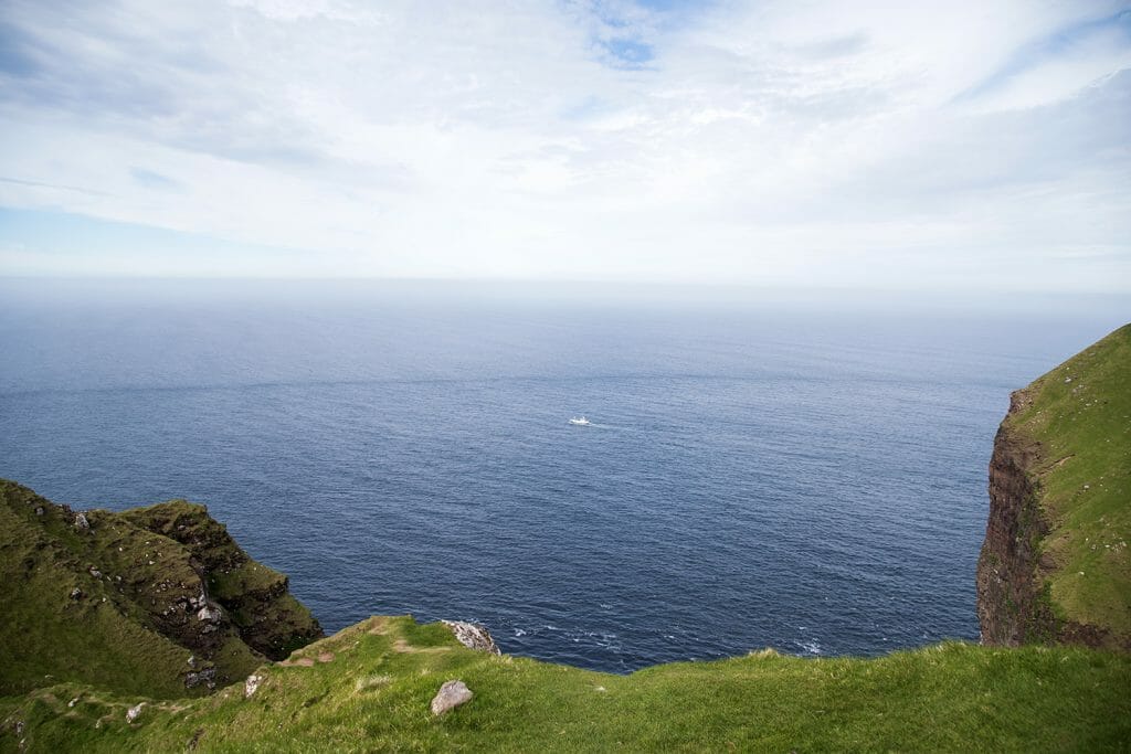 Hike to the Kallur Lighthouse in the Faroe Islands