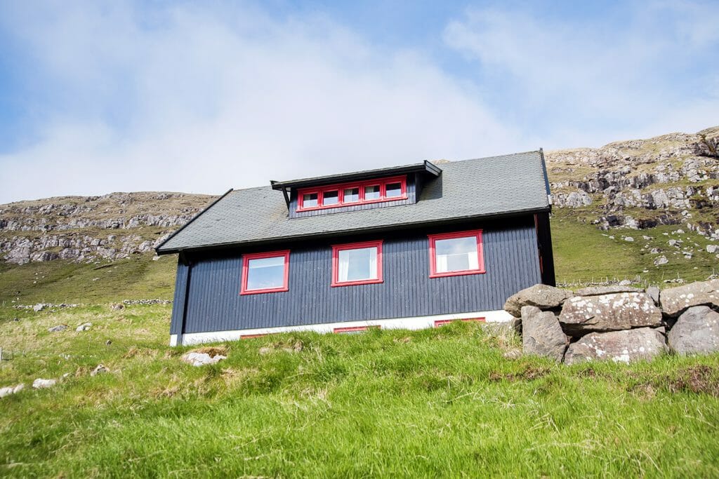 Kirkjubøur house