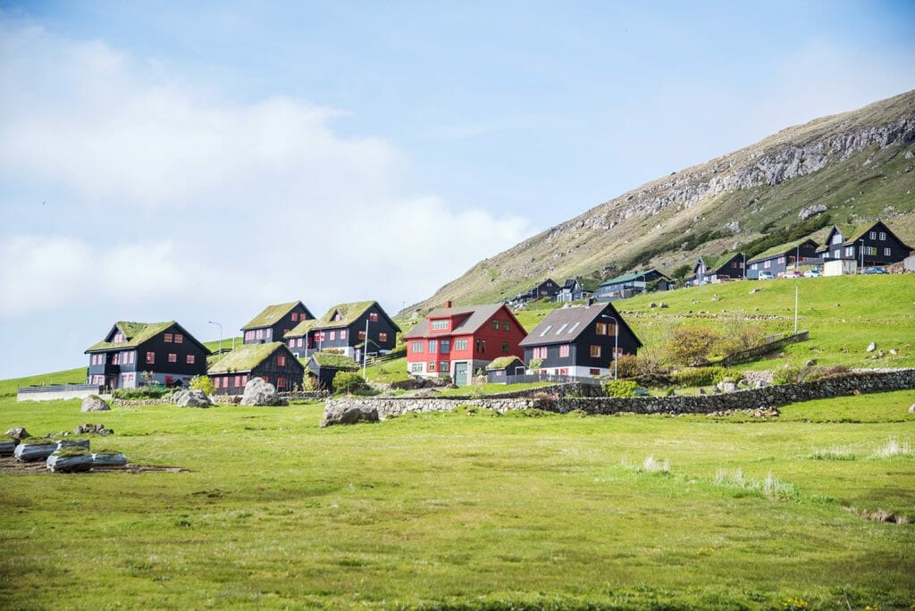 Kirkjubøur houses