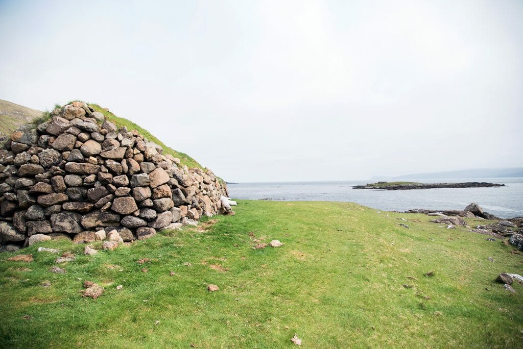 Faroe Islands stone house