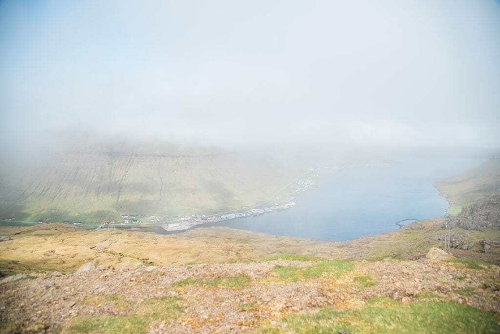 Faroe Islands cliff view