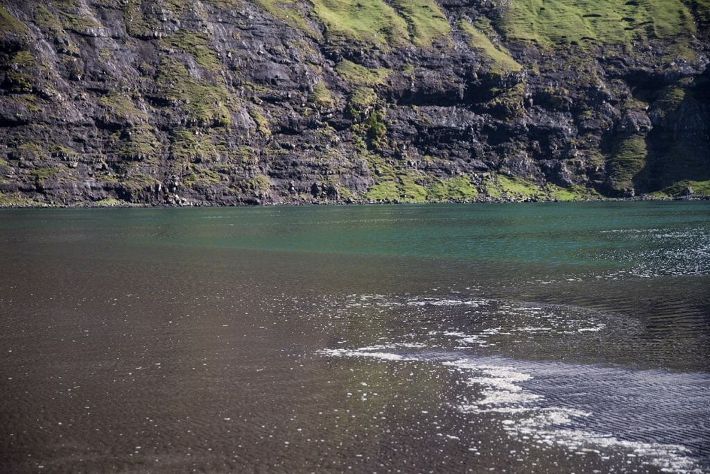 Faroe Islands black sand beach