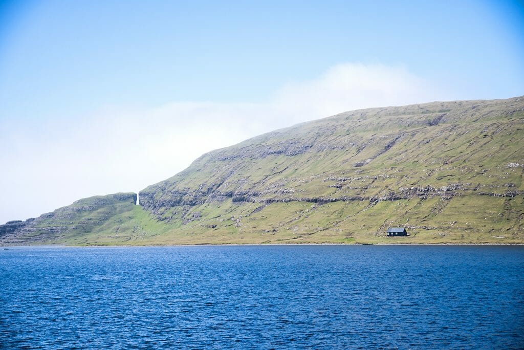 Hike to the Hanging Lake in the Faroe Islands
