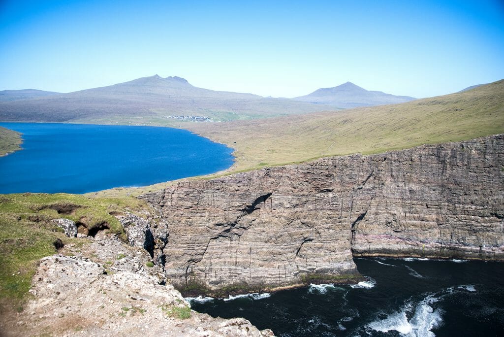 Faroe Islands Hanging Lake
