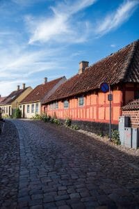 Half timber houses in Denmark