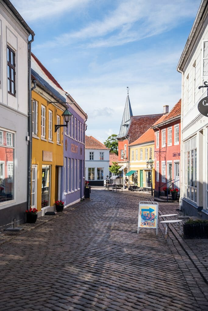 Downtown Ebeltoft, Denmark