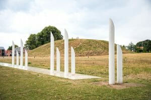 Jelling, Denmark burial mounds