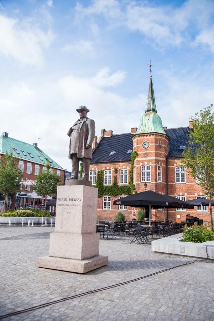 Downtown Silkeborg, Denmark