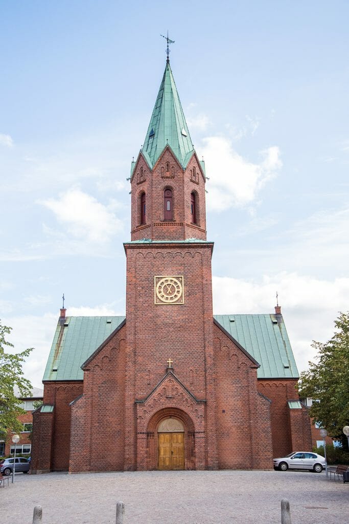 Cathedral in Silkeborg, Denmark