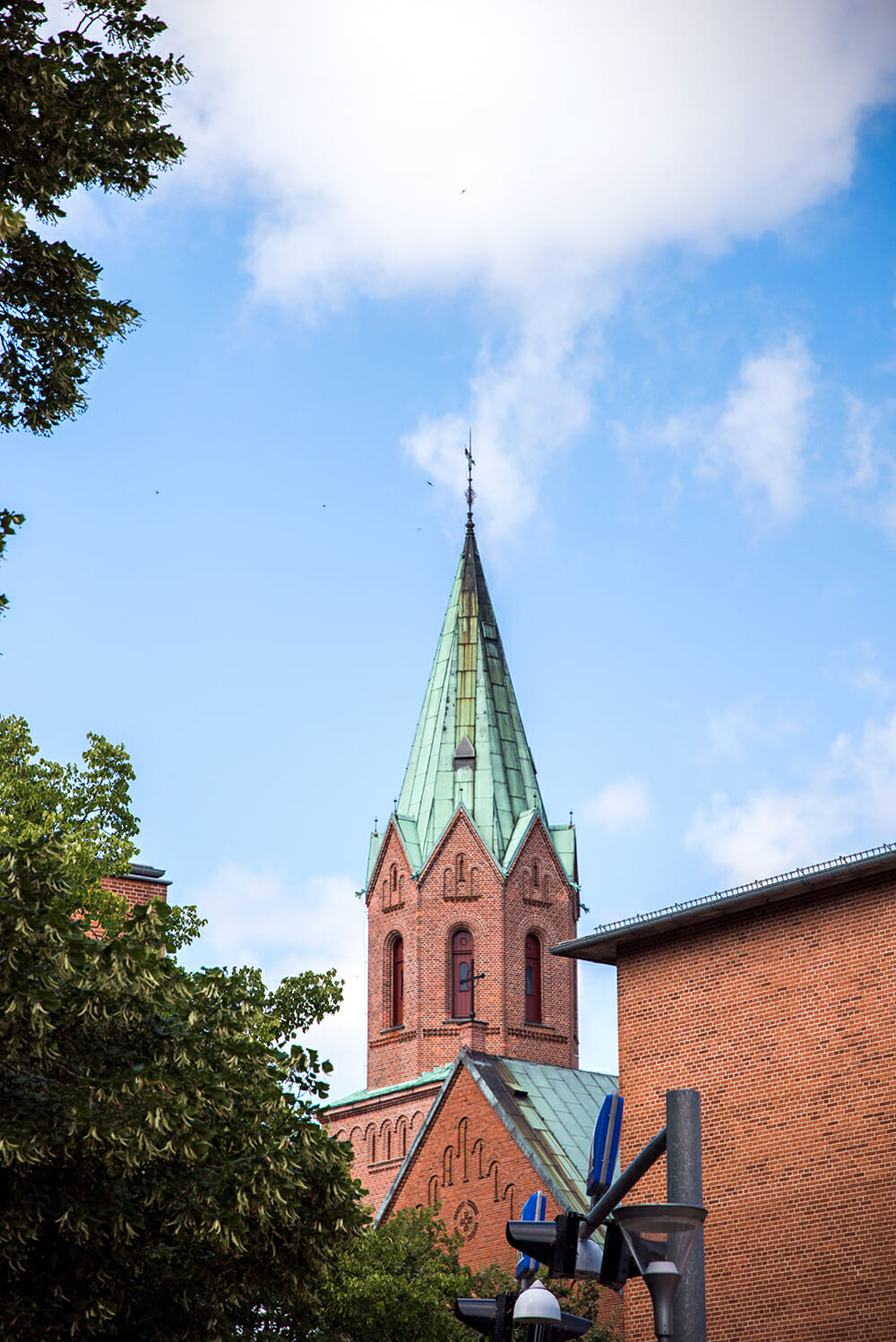 Church in Silkeborg, Denmark