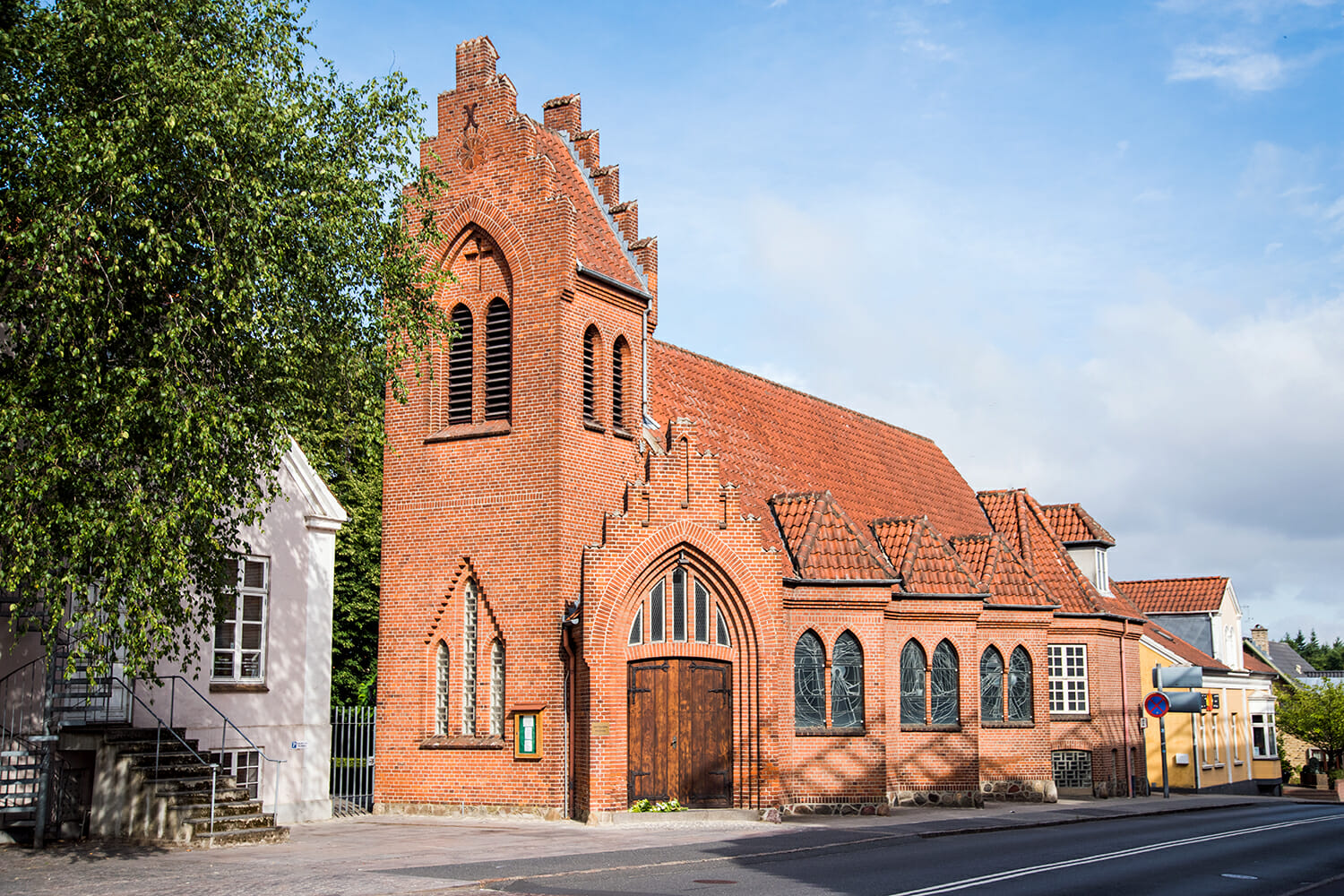 Church in Silkeborg, Denmark
