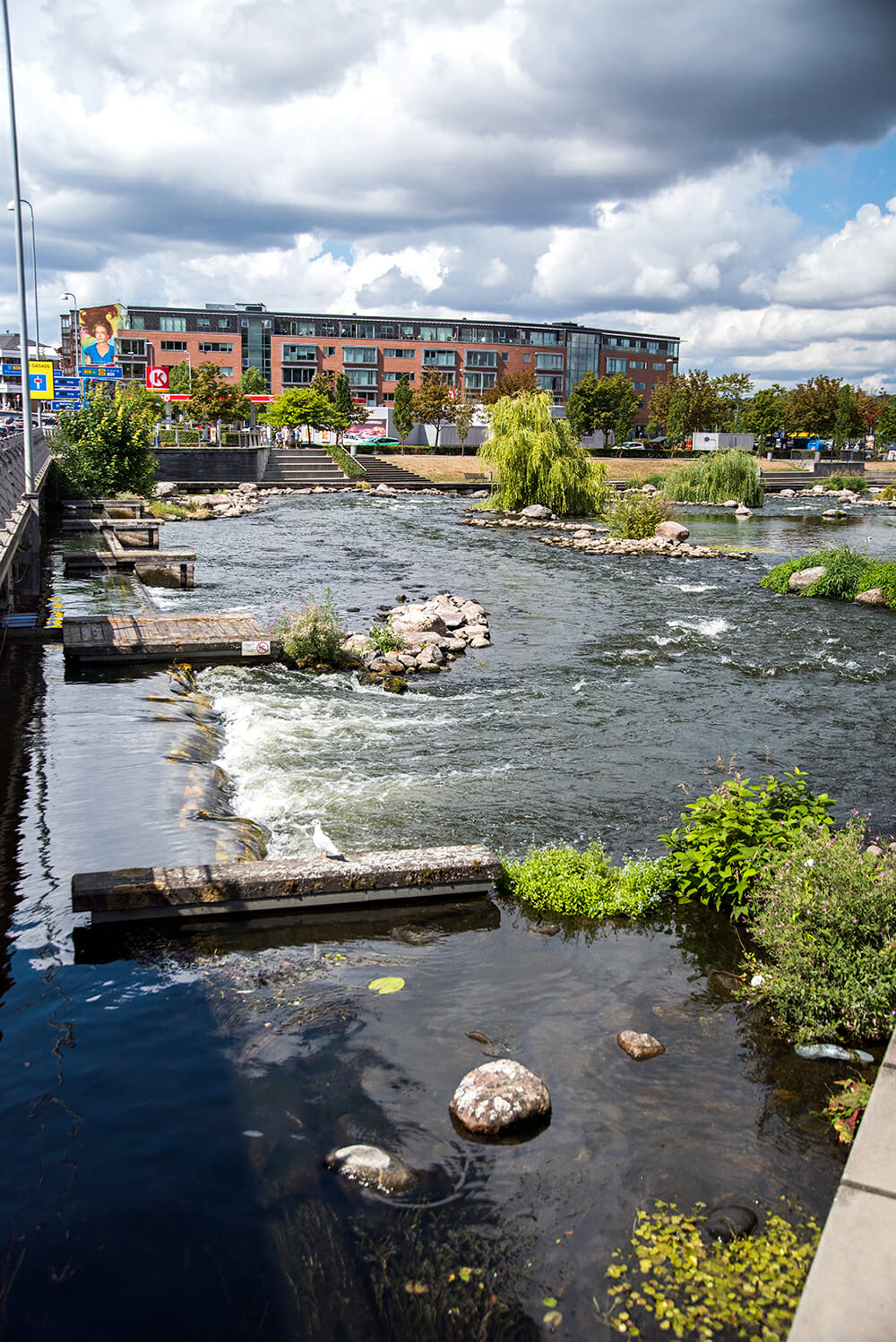 River in Silkeborg, Denmark