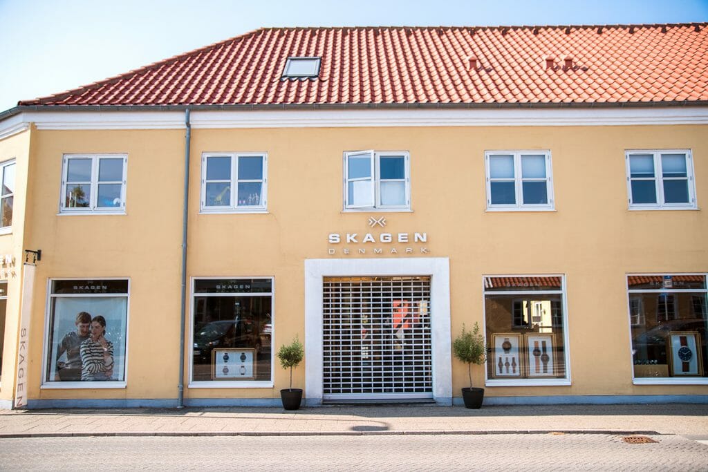 Skagen watches in Skagen, Denmark