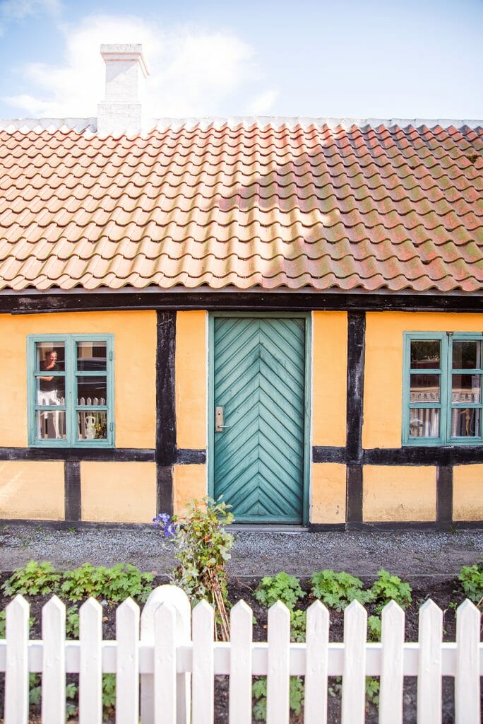 Yellow house in Skagen