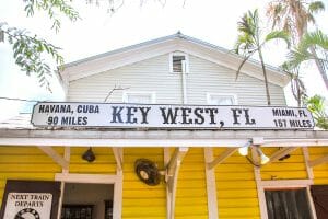 Historic building in Key West, Florida