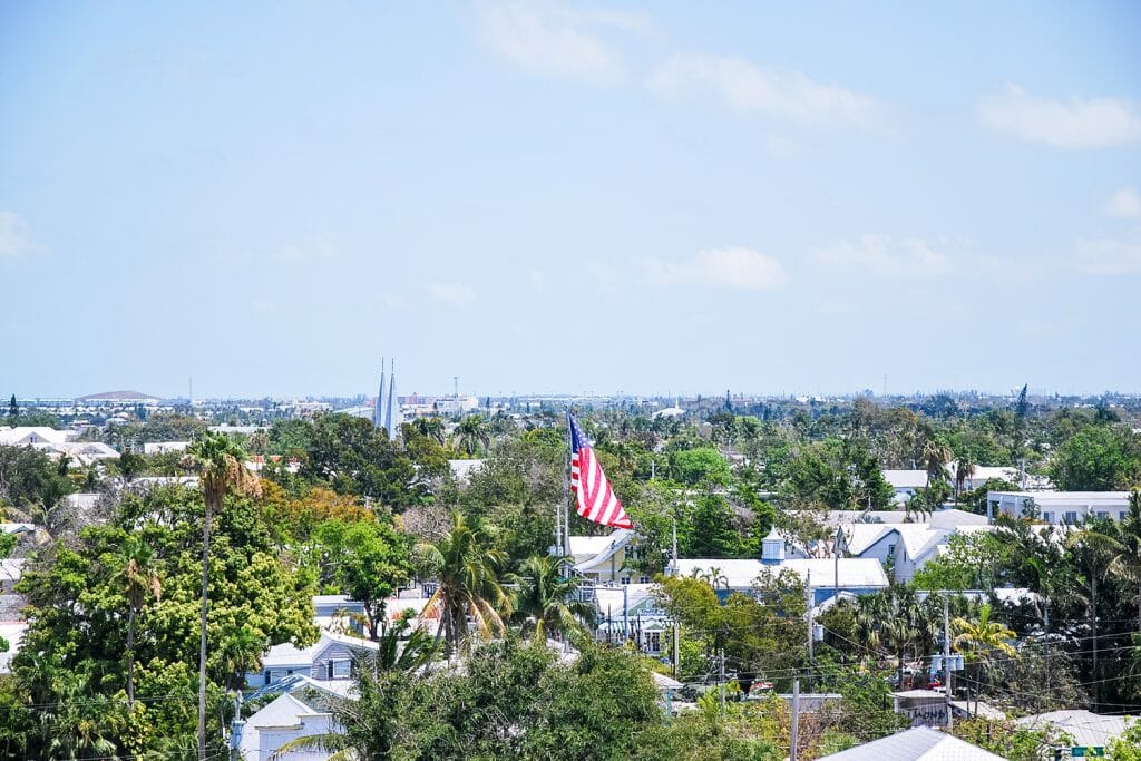 View from Key West lighthouse
