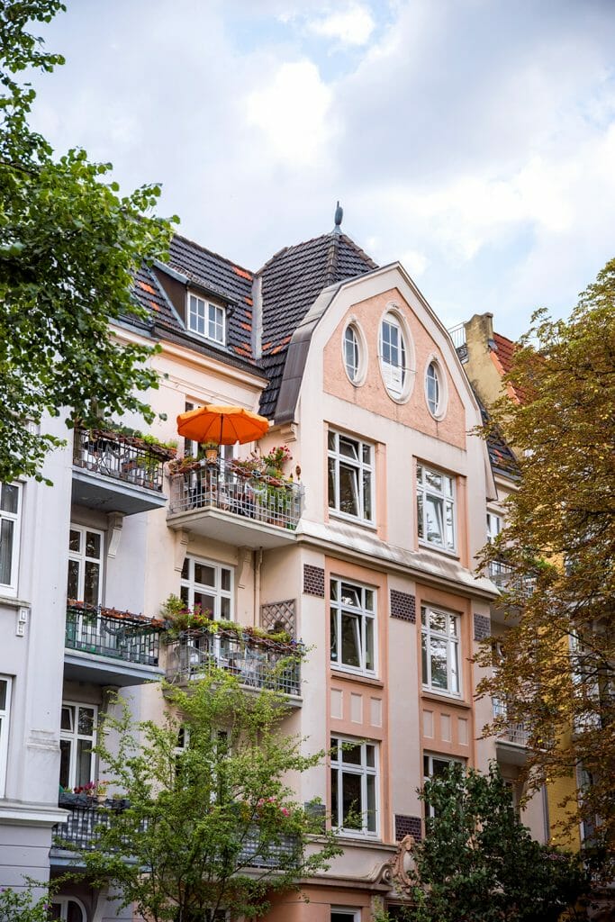 Eppendorf neighborhood in Hamburg
