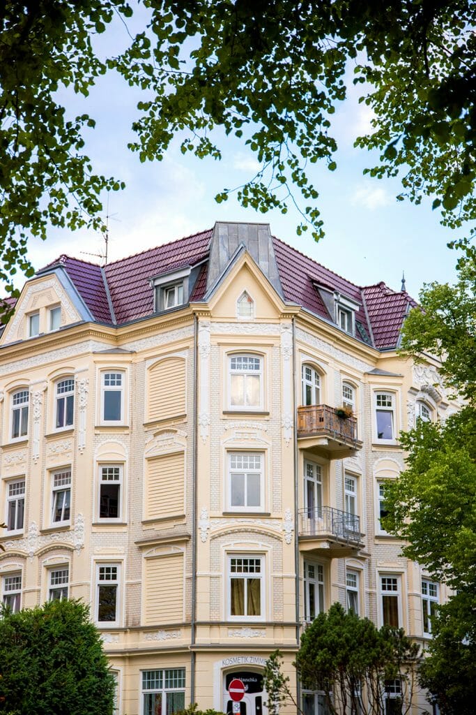 Victorian neighborhood in Hamburg