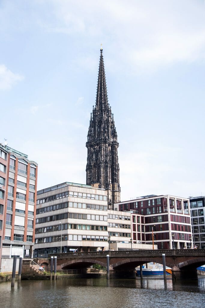 Historic church in Hamburg