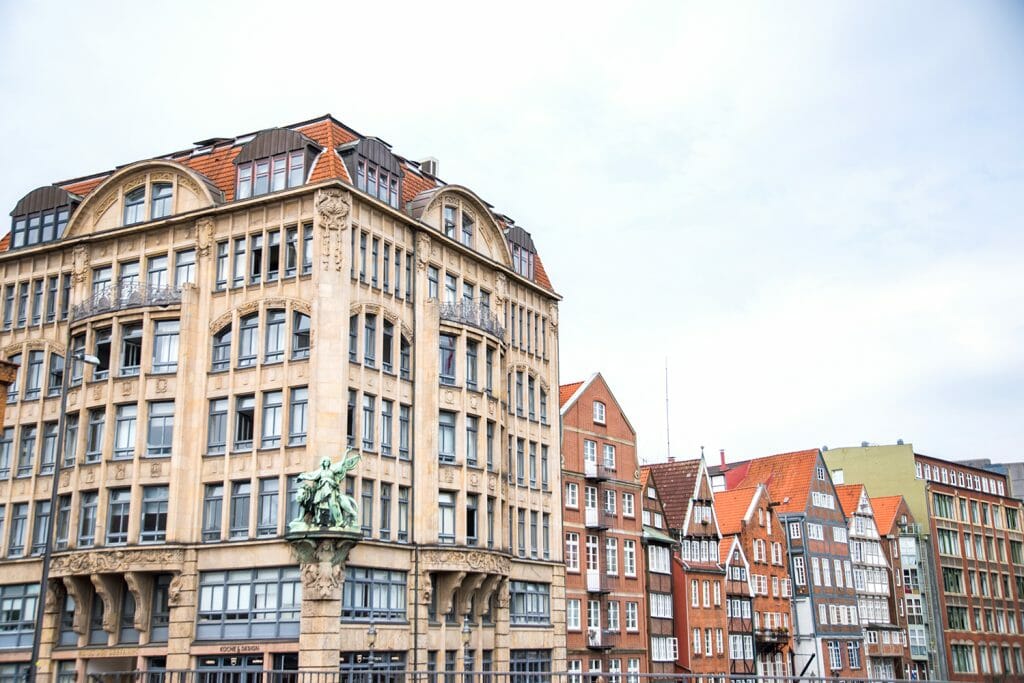 Historic architecture in Hamburg