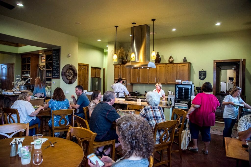 Texas Hill Country Olive Company and Winery in Austin