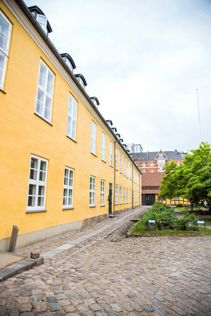 Yellow mansion in Copenhagen