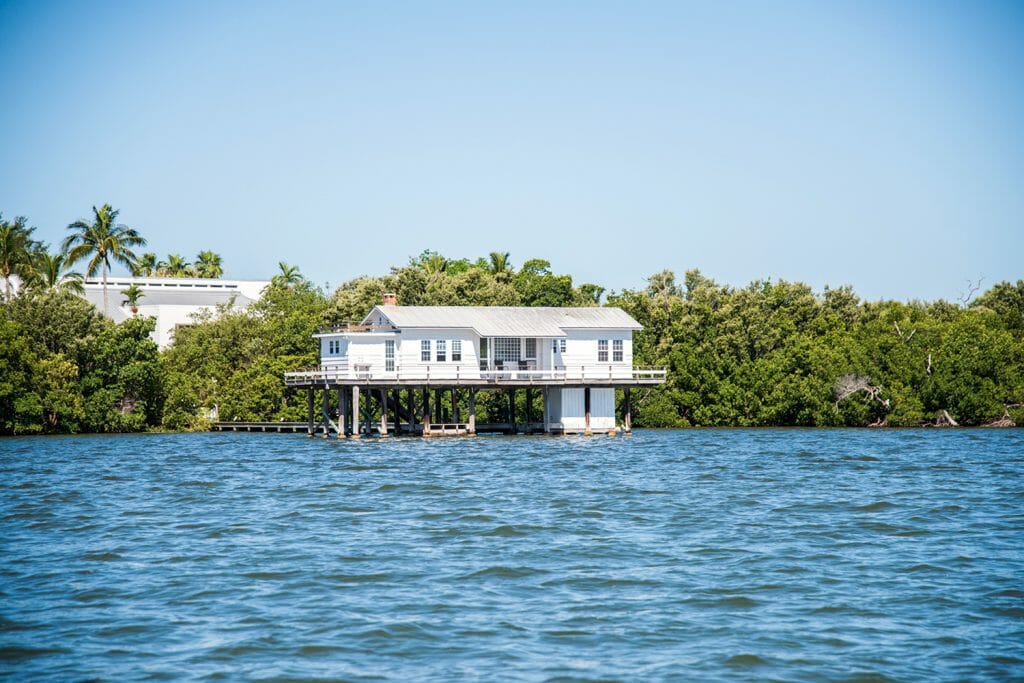 Boat trip in Cabbage Key, Florida