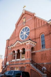 Church in Little Italy in Baltimore