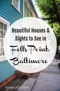 Beautiful Houses and Sights to See in Fell's Point, Baltimore