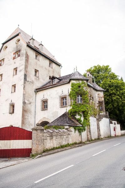 Historic stone house in Niederbreitenbach, Austria