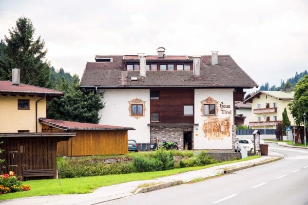Painted house in Tirol